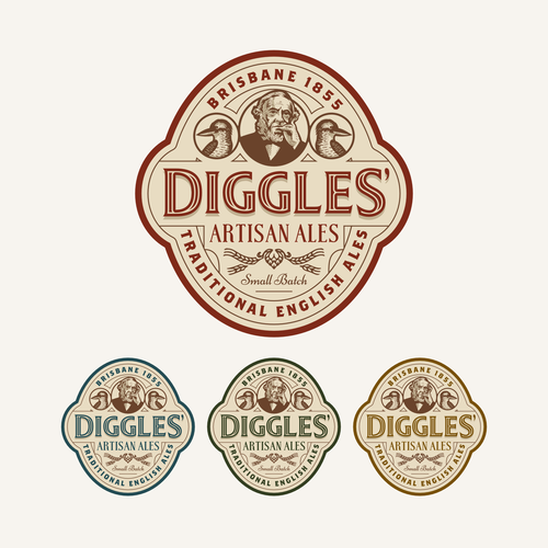 Nostalgic logo required for our small family brewery Design por Widakk