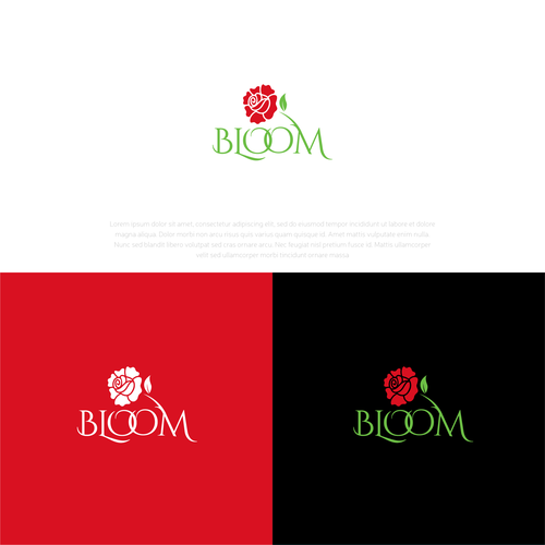 Flower bloom visual logo to appeal to mature women Design by oopz