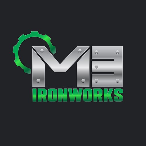 Design a logo for a new metal fabrication shop! Design by WebAppDesigns