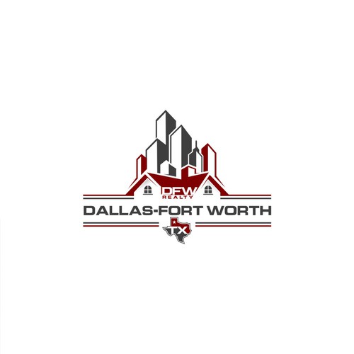 Real Estate Brokerage Logo for DFW Realty (DFW - Dallas-Fort Worth, TX) Design by wali99
