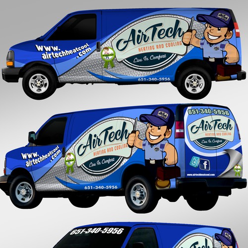 Create the next signage for Airtech heating and cooling Design by Syns&Graphix™