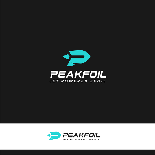 Logo design for a highly innovative jet powered eFoil board Design by HenDsign™