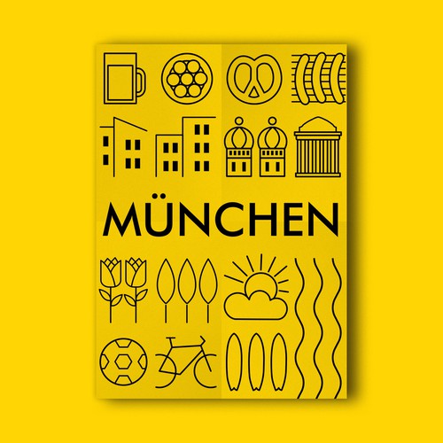 99d Community Contest: Create a poster for the beautiful city of Munich (MULTIPLE WINNERS!) デザイン by StBellic