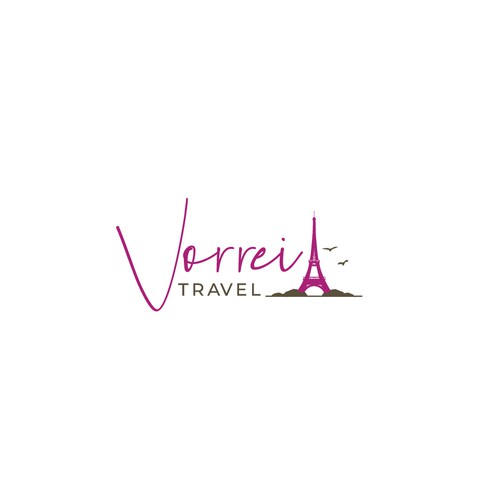 Boho European Travel Logo Design Design by FoxCody