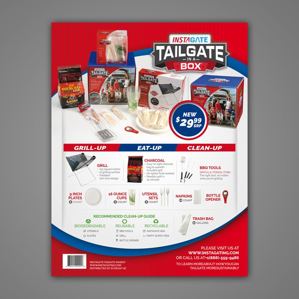 Design by lucifer eye titled "Tailgate Sales Sheet"