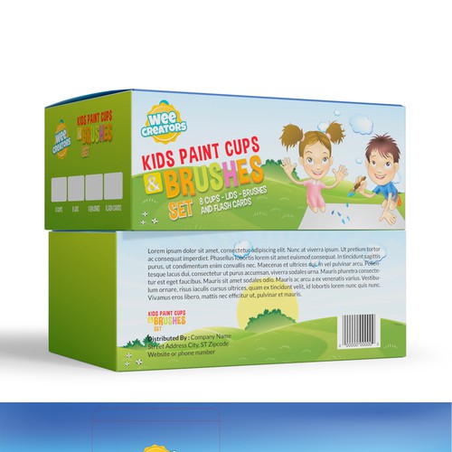 Package/Box Design for a Simple Toddler Toy | concurso Packaging y Envases