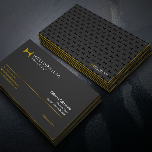 Luxury Custom Home Builder Business Cards needed Design by Xclusive16