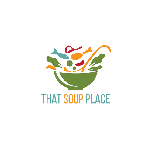 コンペ「Design the coolest soup logo ever!!!!」のデザイン by green_designさん 