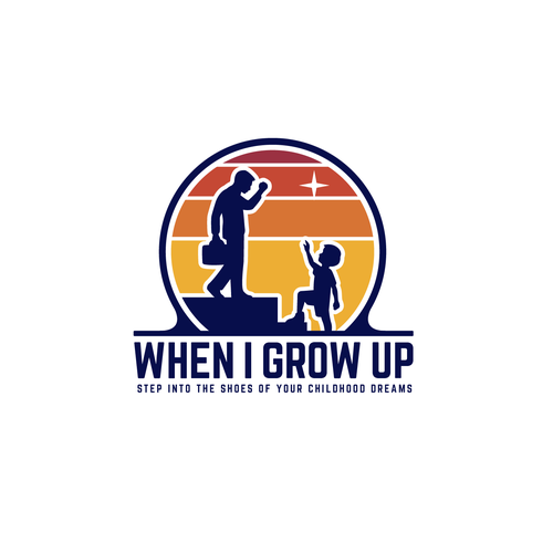 When I Grow Up Logo Design by khro