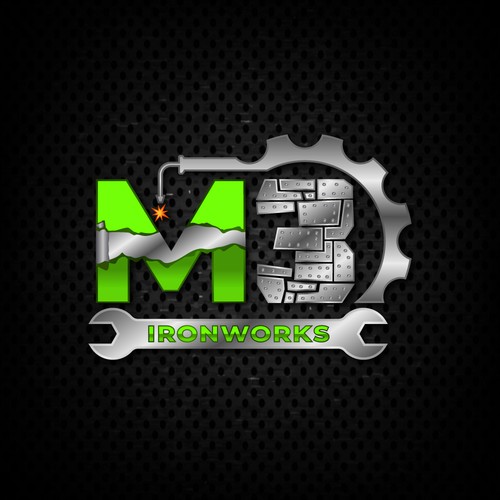 Design a logo for a new metal fabrication shop! Design by Y&K