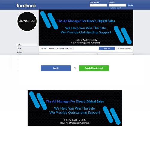 Social media page contest entry by Abbe