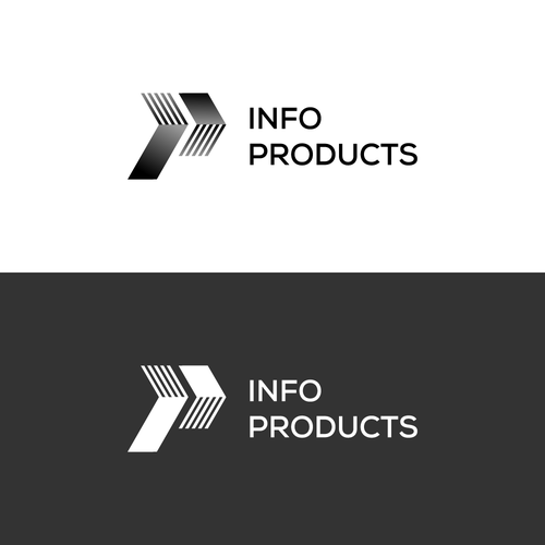 InfoProducts.com - Logo & Branding Design por ROLAZ_D