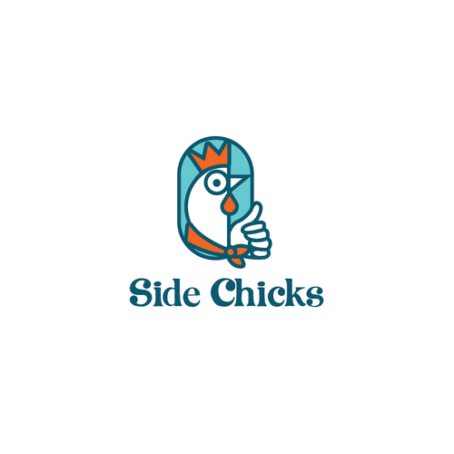 Rebranding plant based chicken chain Design by d'sun