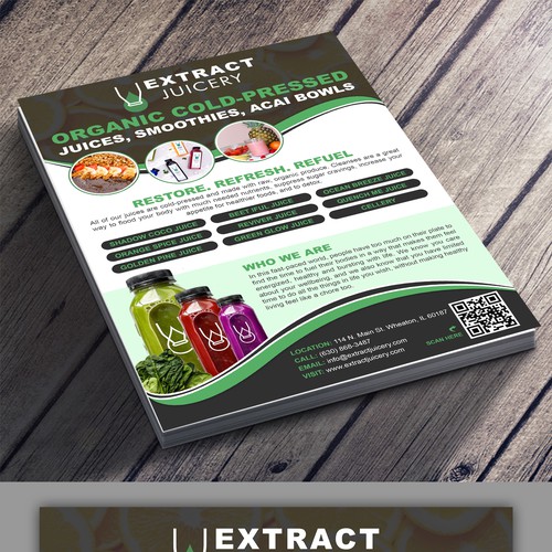 Postcard, flyer or print contest entry by websmartusa