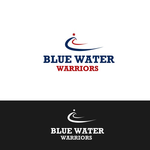 New logo wanted for Blue Water Warrior (the name of the organization), an American flag or red and white stripes with blue lette Réalisé par 1stConceptz
