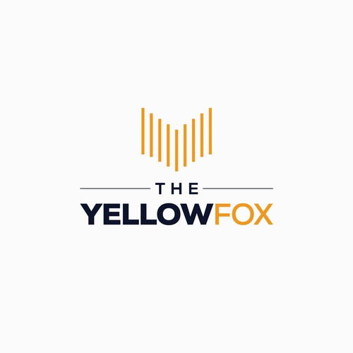 The Yellow Fox Design by Mr.CreativeLogo