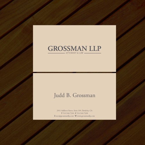 Design di Help Grossman LLP with a new stationery di Concept Factory