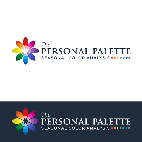 "I want a logo that has color incorporated for a Seasonal Color Analysis service" winning 