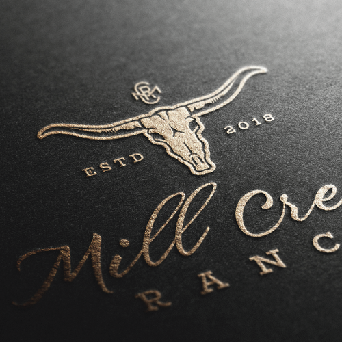 New Ranch Logo Design by DX Raven Design