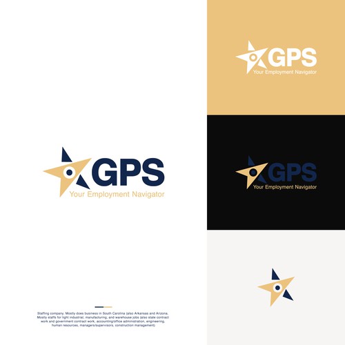 GPS Logo Design by DarkPixelStudio™