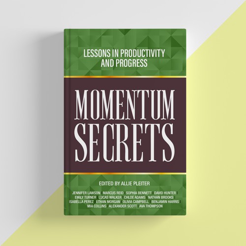 Create a cover for a book about Lessons in Productivity and Progress Design by ShahbazQamar