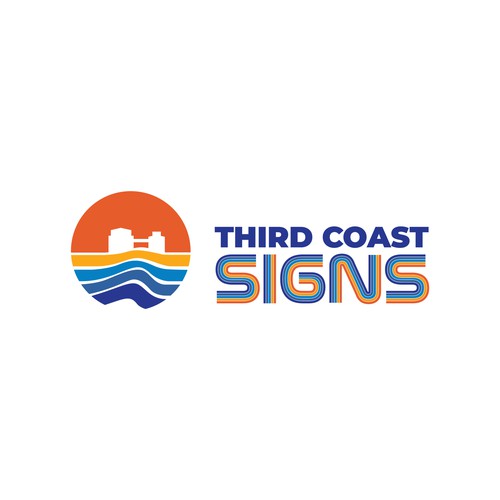 New vibrant business logo and branding for a sign making company serving Chicago Design by Azwar_Design®