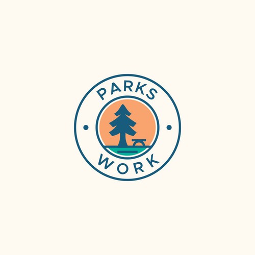 Parks Work~ A Nonprofit for rural recreation Design by Pamelo