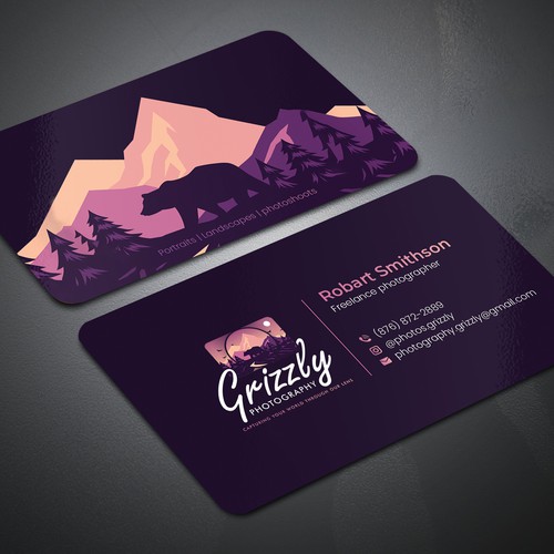 Unique business card design for Photography Business Design por CilioLab