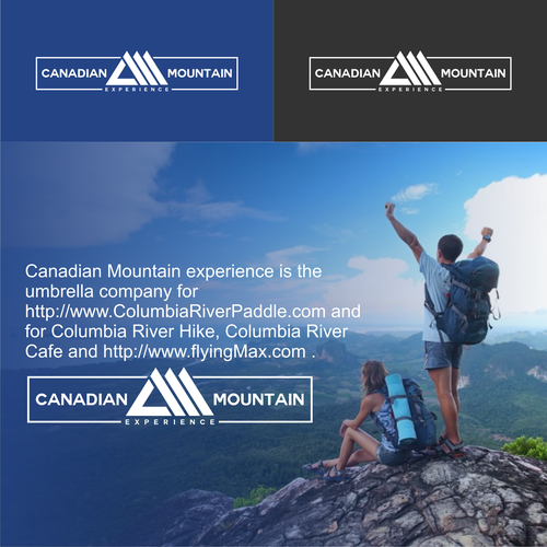 Canadian Mountain Experience Logo Réalisé par @pri