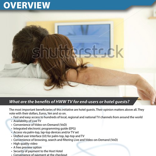 Create a corporate B2B brochure design Design by V.M.74