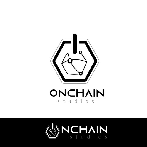 Logo for new Blockchain Gaming company Diseño de Yanet GR