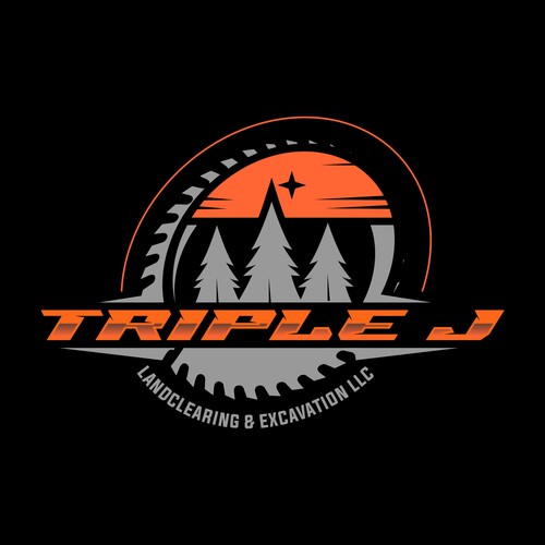 "We need a logo to stand out and engage potential customers for our landclearing company" winning Postcard, flyer or print