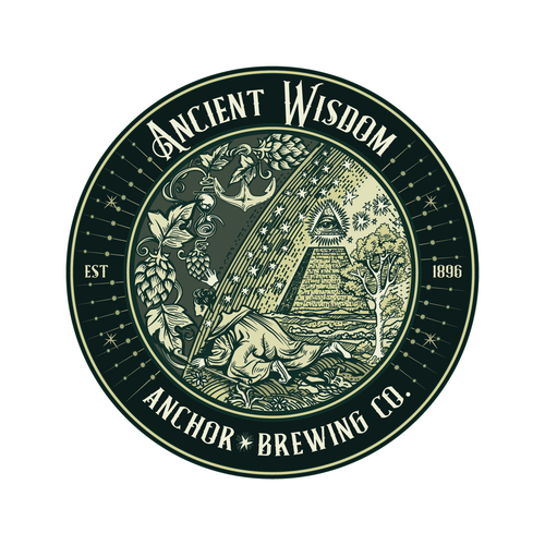 Fun project for America's oldest craft brewery, Anchor Brewing Co.! Diseño de Nina itd