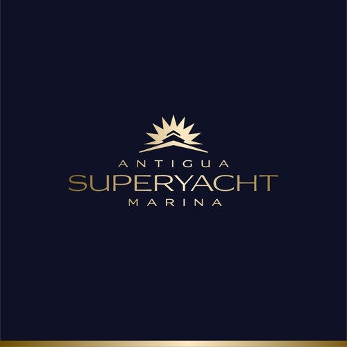 Logo for Antigua Superyacht Marina Design by harrysvellas