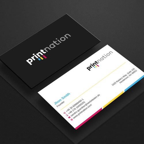 Print Shop Business card template needed Design by Brandmaker artist
