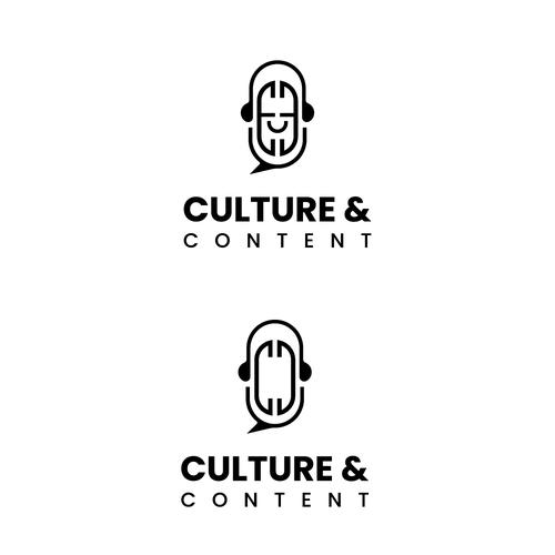 Podcast Logo for a Fun Business Podcast Intersecting Company Culture & Marketing Design by Nicusor Duman