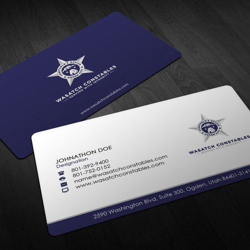 Business Card And Stationary For Progressive Law Enforcement Agency