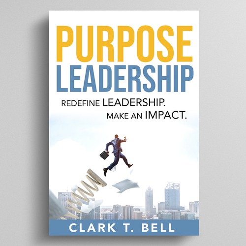 Purpose Leadership Book Cover Design by Dynaaa