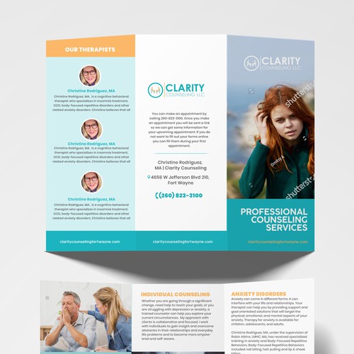 Counseling Center needs brochure Design por ektadevesh