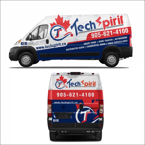 Design a Van Wrap for security systems installation Company Design by dnite