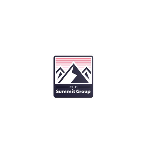 The Summit Group - A logo for the company and professional athletes Design by Vic People Studio