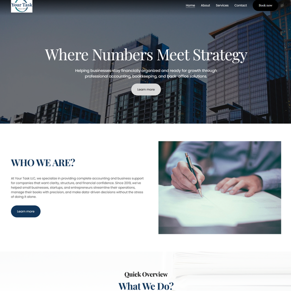 Optimisation of Your Task 