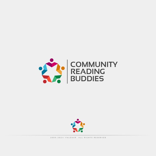 Help Us Close the Literacy Gap with a Powerful New Logo! Design by Falenar®