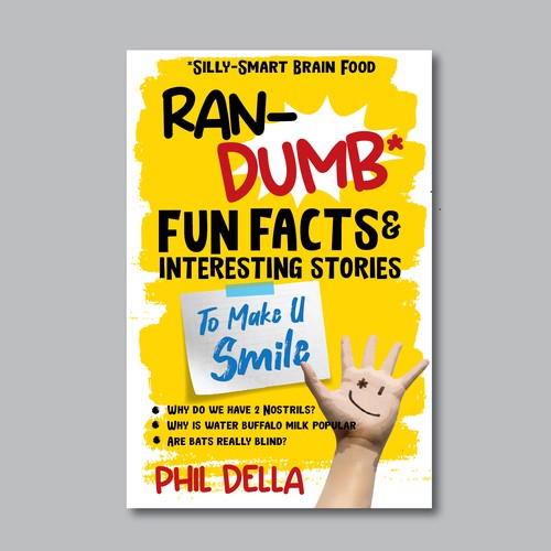 Ran-Dumb Fun Facts Book Cover Design by Desry