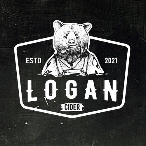 Hard cider company logo. Design by sikelwesi