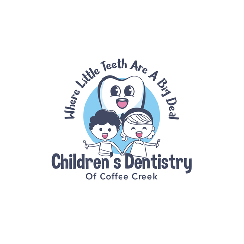 Pediatric Dental office needing a fun, playful, yet sophisticated logo design Design by Hareesh Kumar M