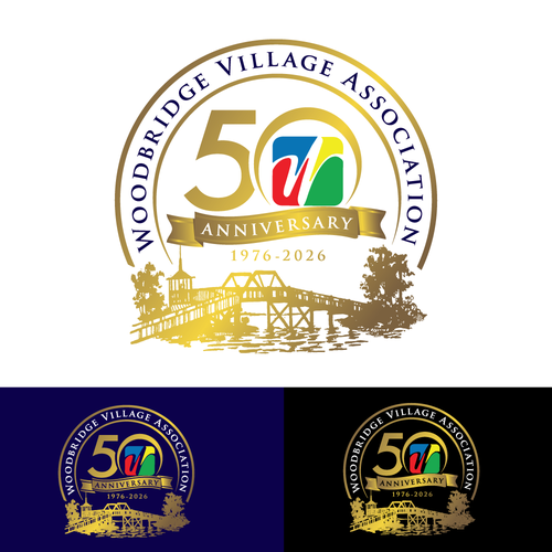 Design a 50th Anniversary logo for our community Design by CRG_DZN
