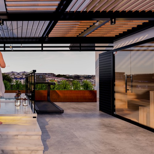 Ideation: Roof Top Terrace Design by Dsateli3r