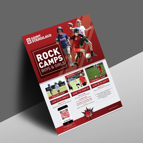Design a catchy flyer to promote our upcoming sports camps Design por idea@Dotcom