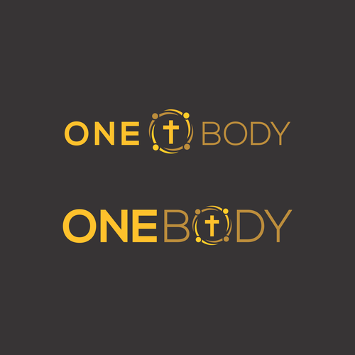 Design a logo for One Body Software showing inter-church community in the One Body of Christ. Design by InfaSignia™